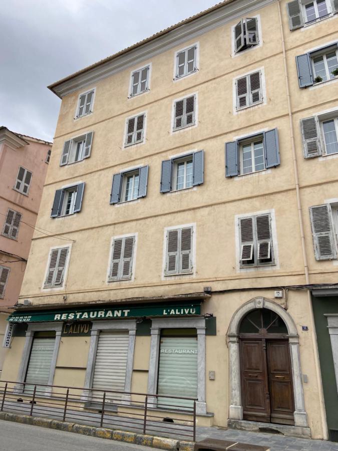 Charmant T1 Plein Centre Corte Au 13 Cours Paoli Wifi Gratuit Calme Lumineux Esterno foto