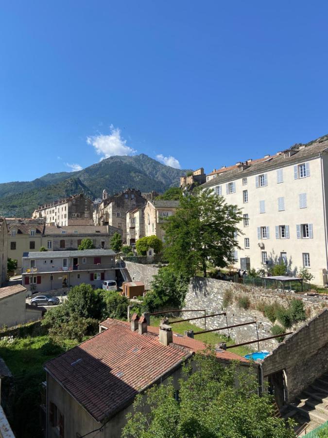 Charmant T1 Plein Centre Corte Au 13 Cours Paoli Wifi Gratuit Calme Lumineux Esterno foto